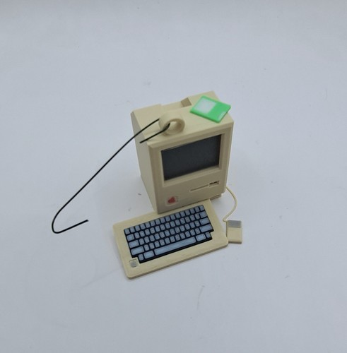 Macintosh computer shelf - computer, desk