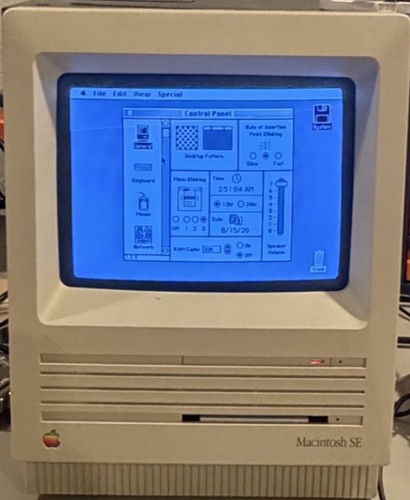 Vintage apple macintosh - apple, se
