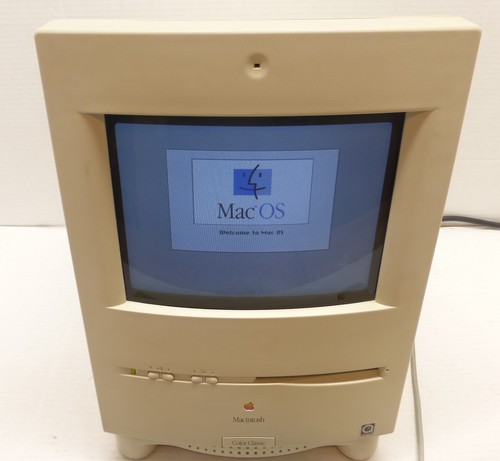 Vintage apple macintosh color - apple,