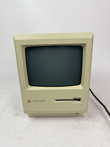 Vintage apple macintosh plus - macintosh,