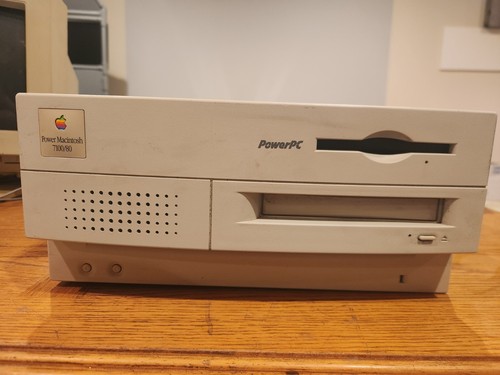 Vintage apple power macintosh - power,