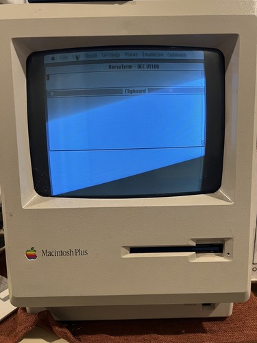 Vintage apple macintosh plus - vintage,