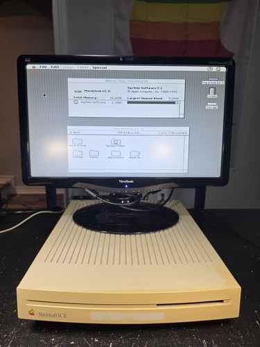 Vintage 1992 apple macintosh - apple,